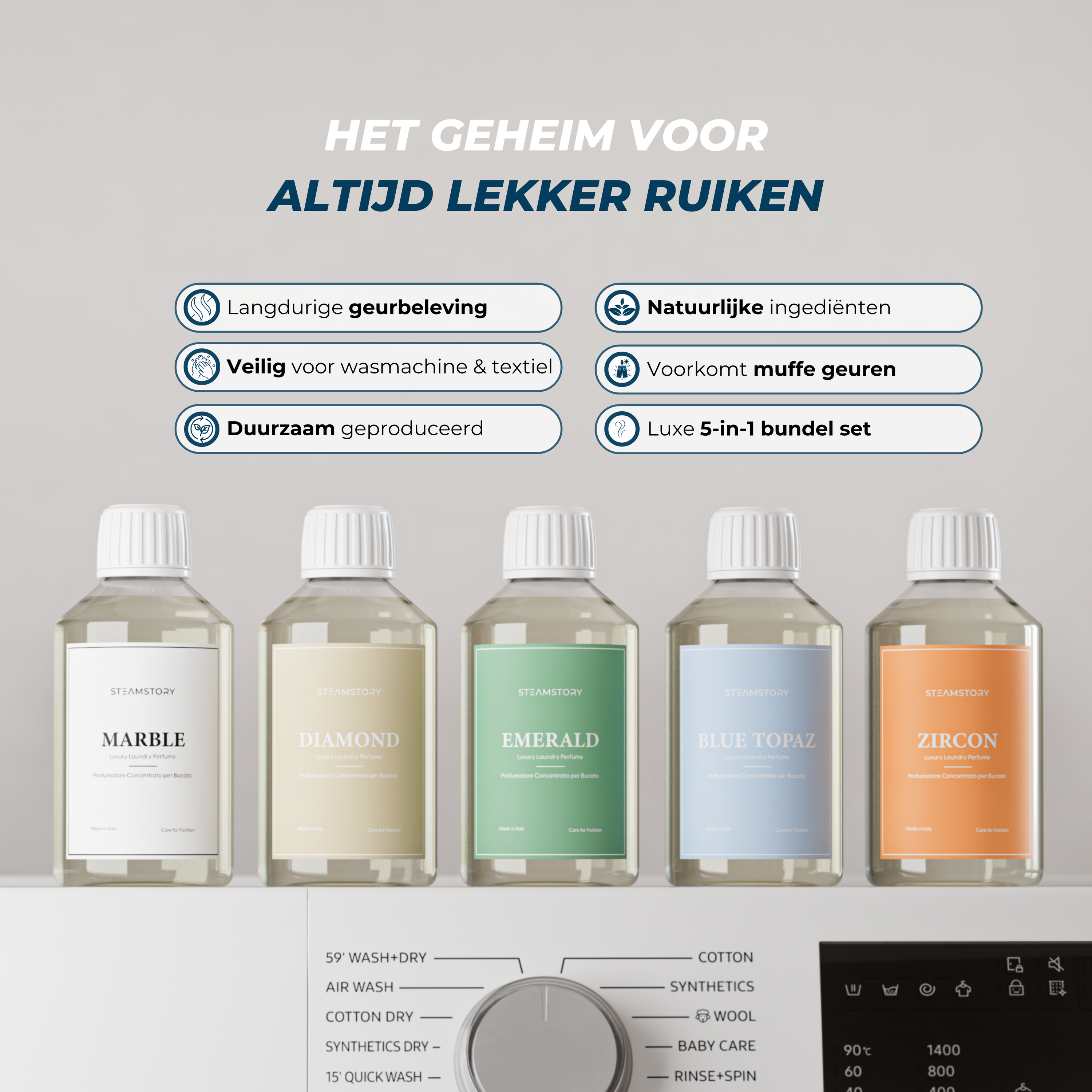 Wasparfum Bundel Set (9x250ML)