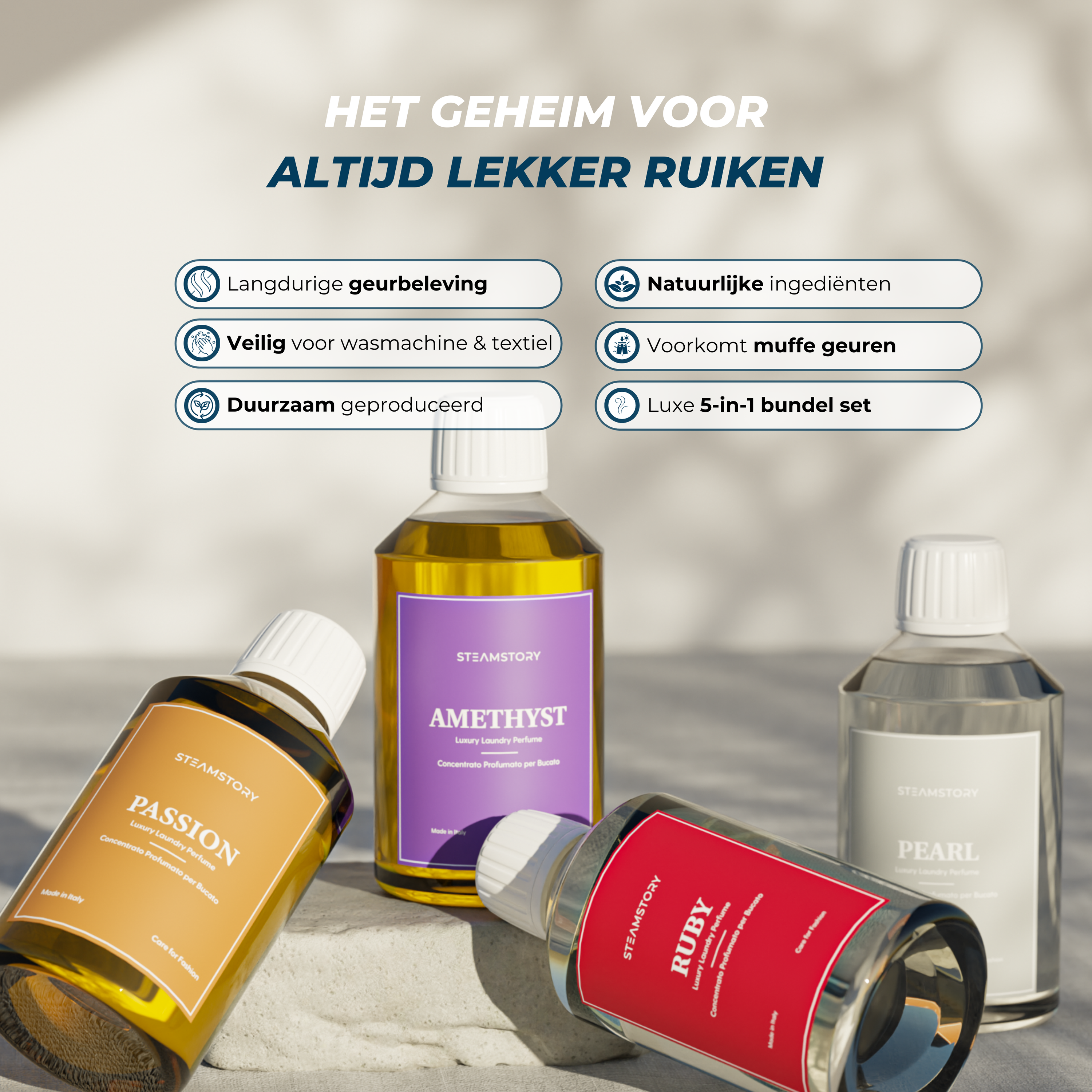 Wasparfum Bundel Set 2.0 (5x250ML)