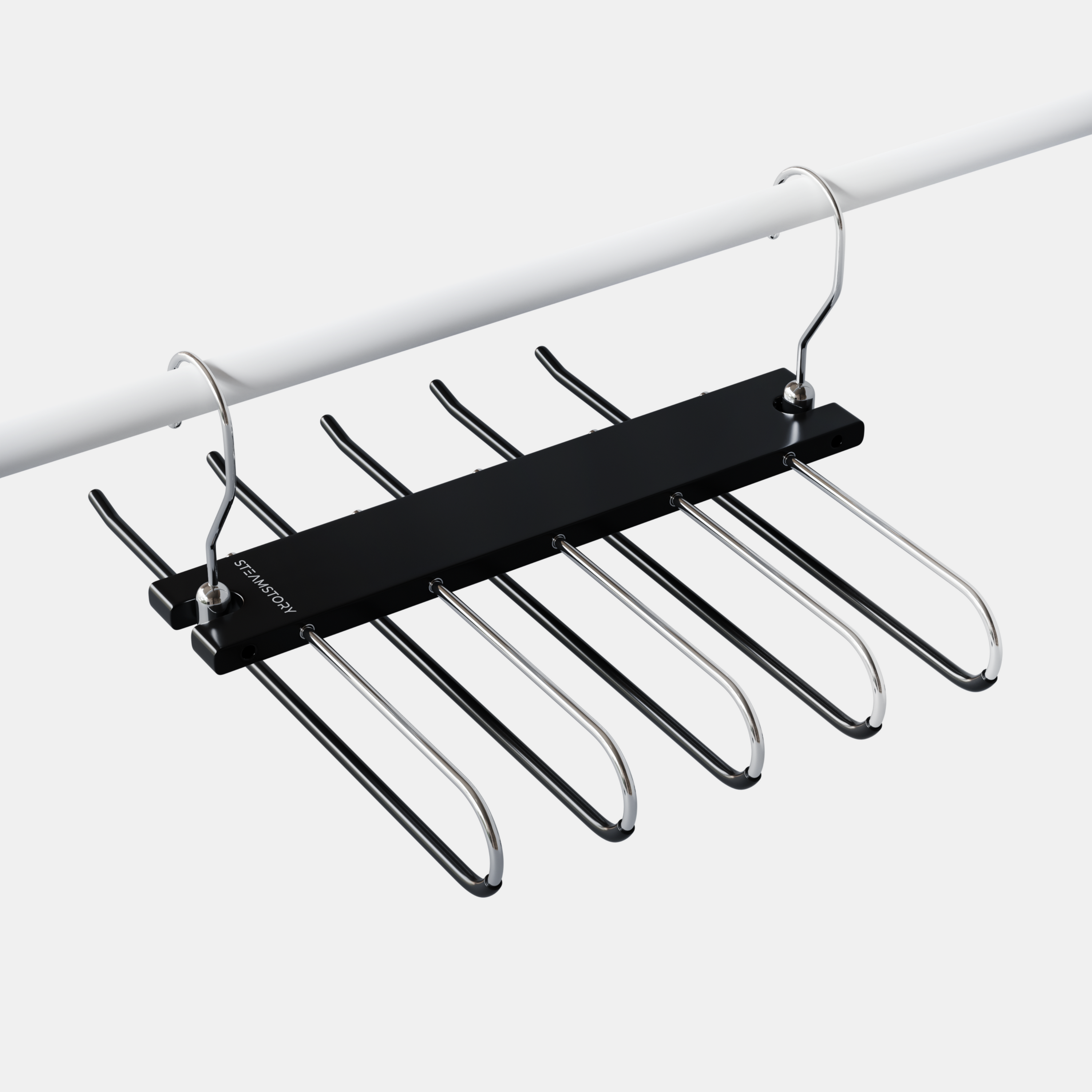 Ruimtebesparende Hanger - Zwart