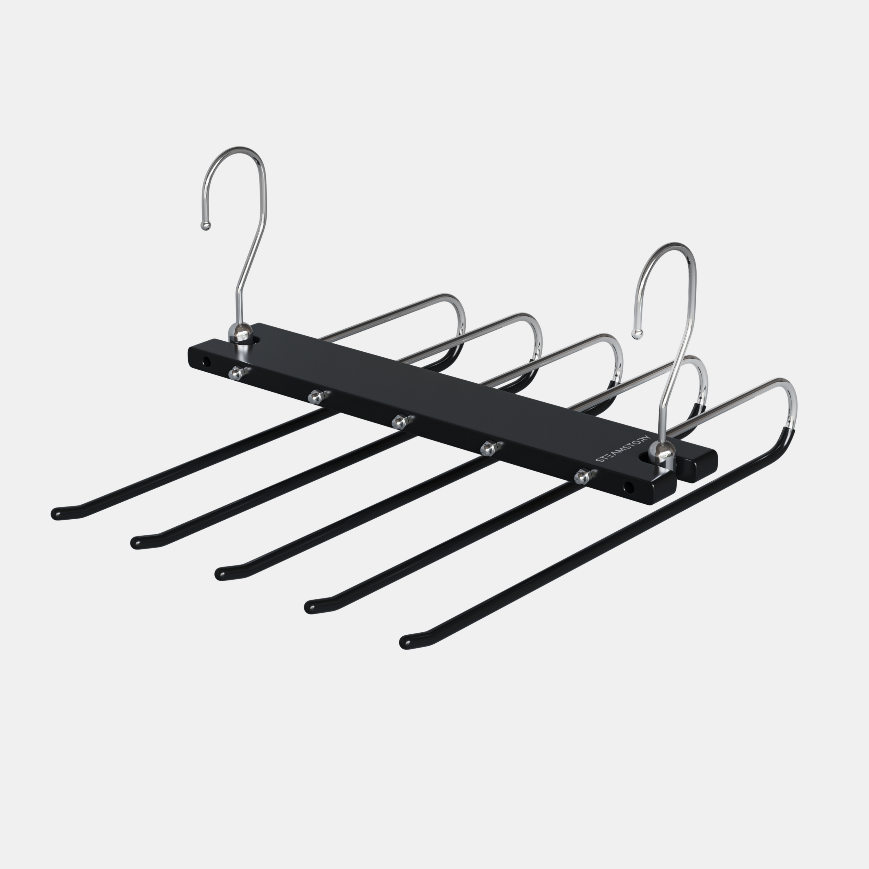 Ruimtebesparende Hanger - Zwart