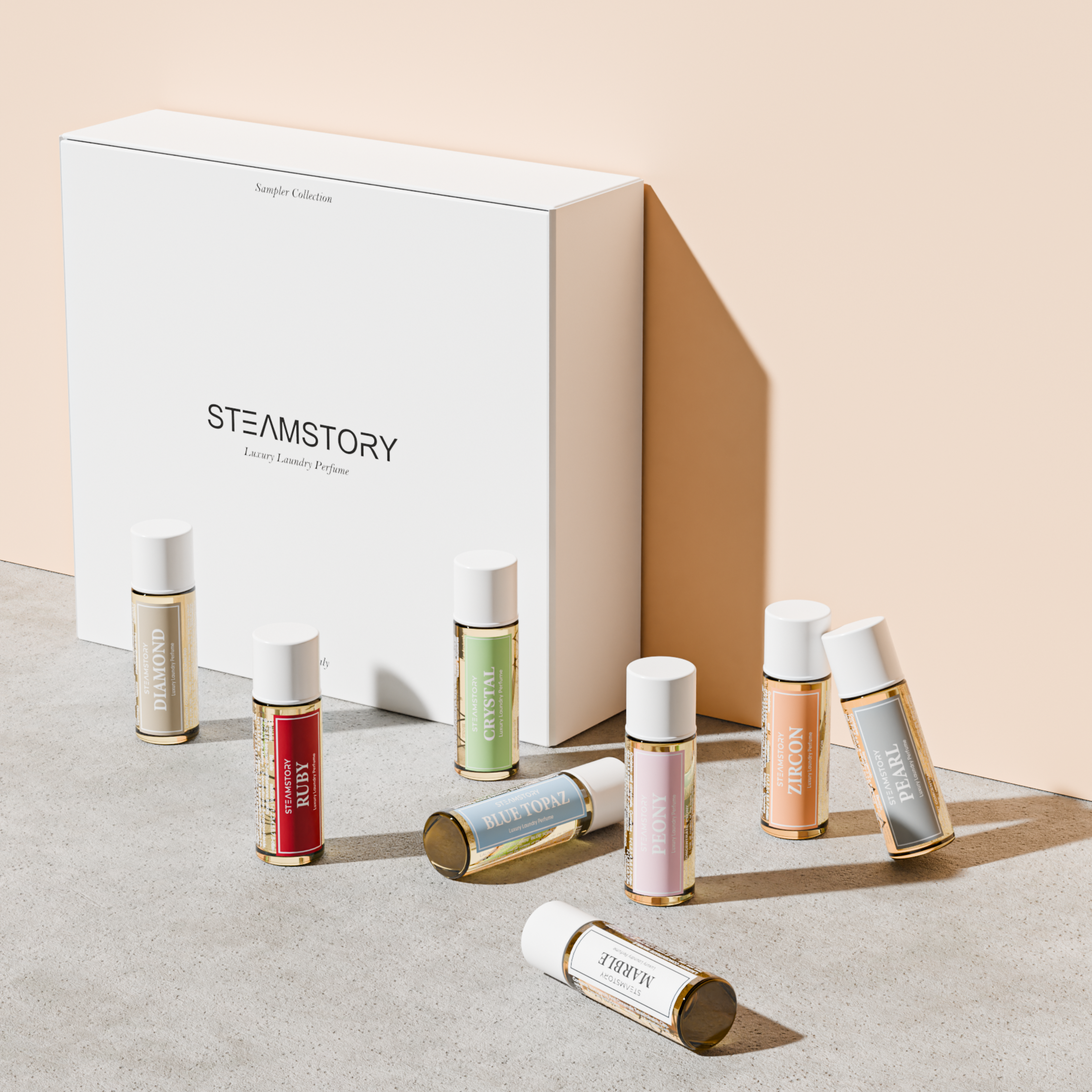 Time Ine パフュームSolid Perfume セット Laundry Perfume Trial Kit (8x15ML) – SteamStory
