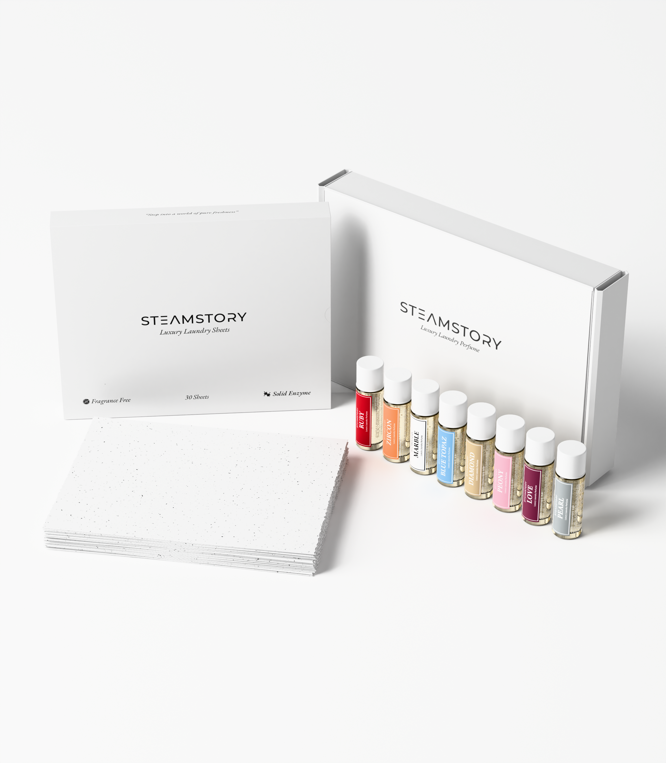 Trial Kit Laundry Perfume + Laundry Strips