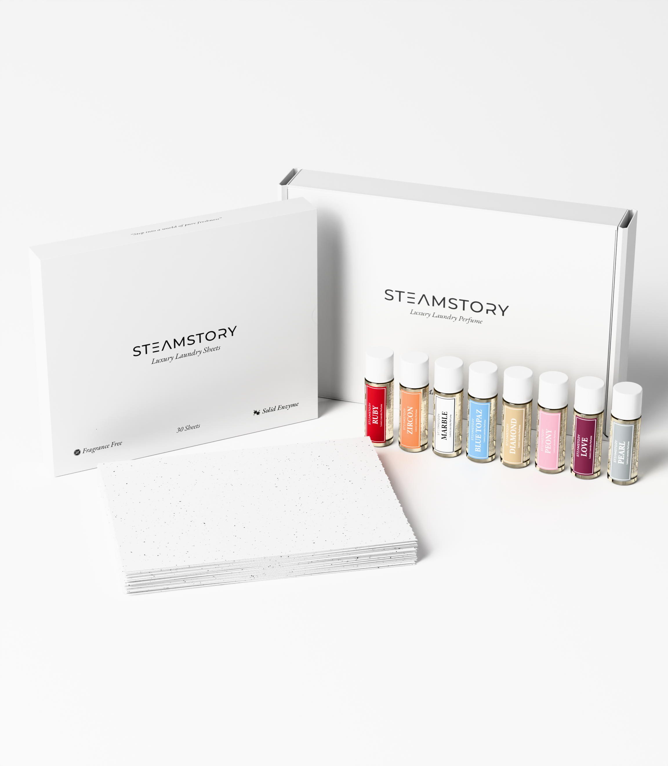 Trial Kit Laundry Perfume + Laundry Strips