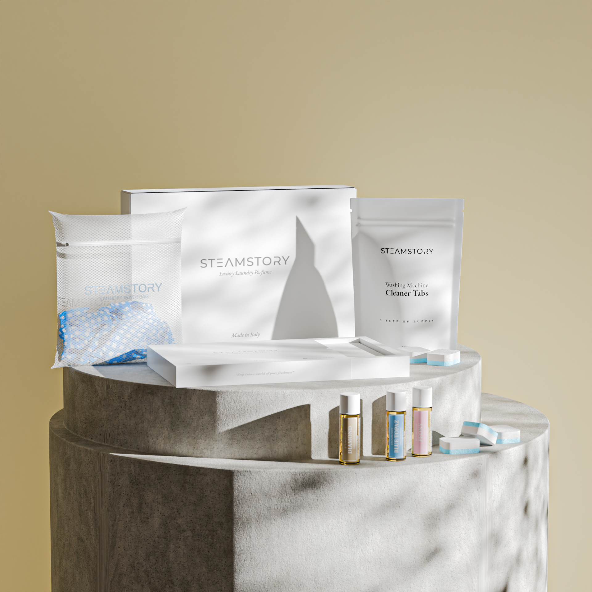 Trial Kit Laundry Perfume + Laundry Strips