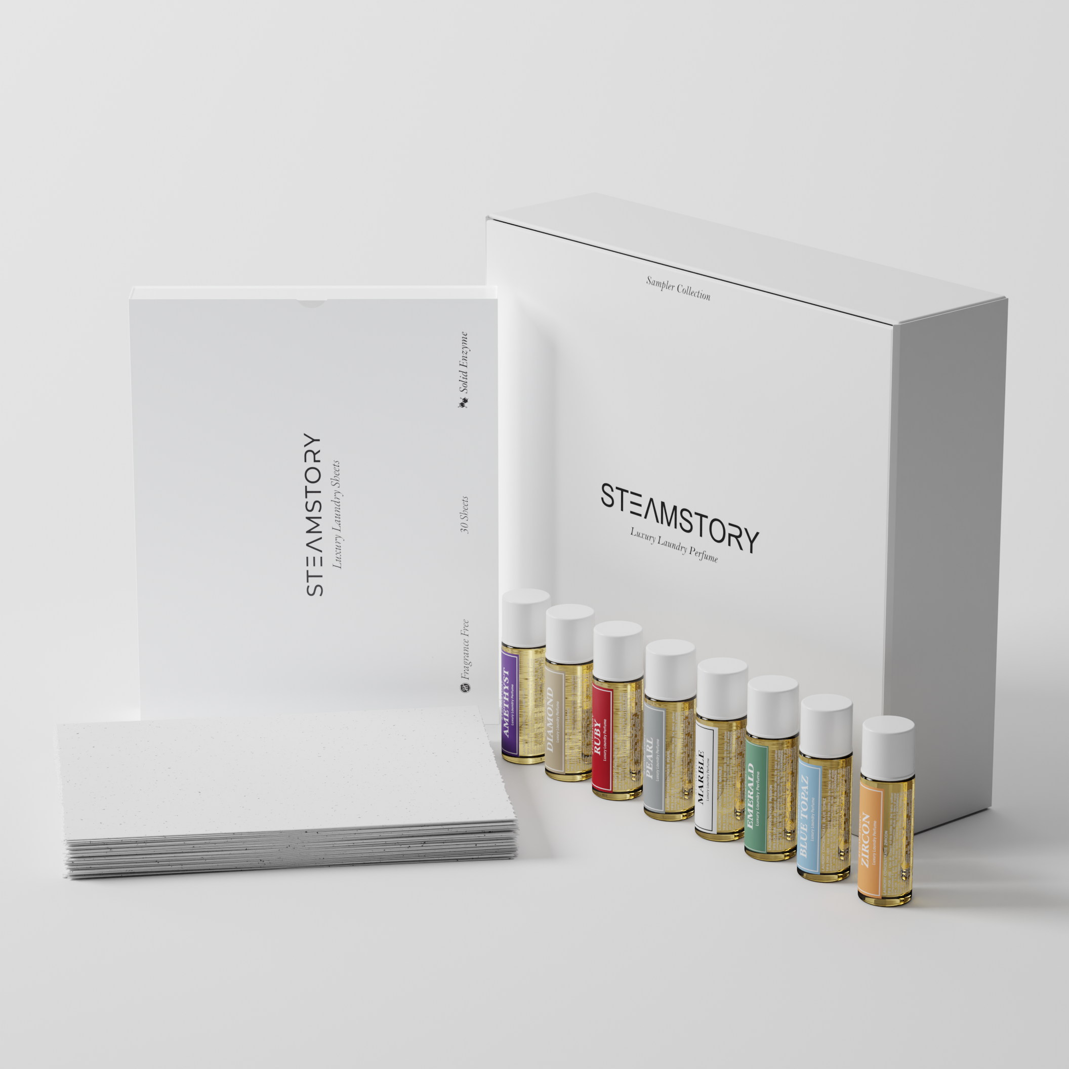 Trial Kit Laundry Perfume + Laundry Strips